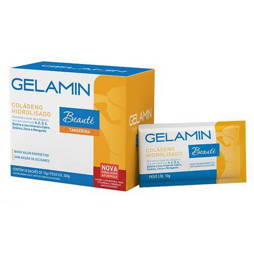 Gelamin (Cx C/ 30 Uni) - Advanced Nutrition-Tangerina