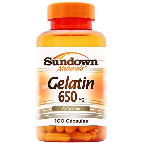 Tudo sobre 'Gelatin 650 Mg 100 Cápsulas - Sundown'
