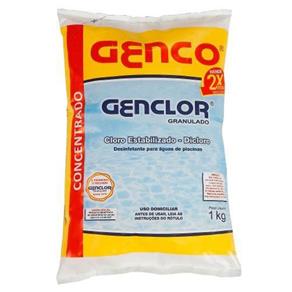 Genclor Cloro Granulado Estabilizado 1kg Genco