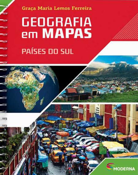 Geografia em Mapas - Países do Sul - 5ª Ed. 2014 - Moderna