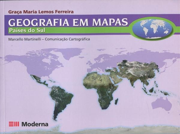 Geografia em Mapas - Países do Sul - Moderna