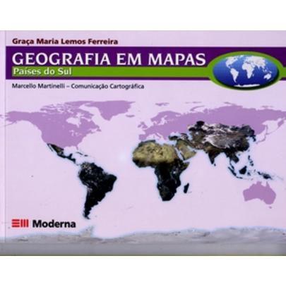 Geografia em Mapas - Países do Sul - Moderna