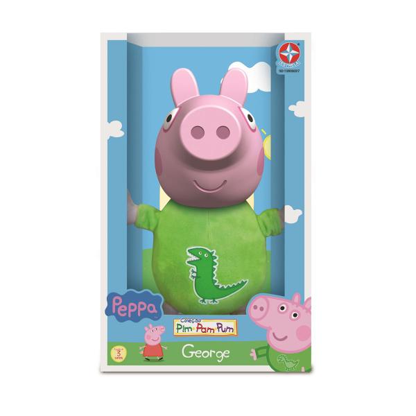 George Cabeça de Vinil 35Cm - Peppa Pig - Estrela