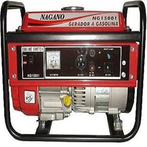 Gerador à Gasolina Monofásico 1,2 Kva 4t P. Manual NG15001 - NAGANO