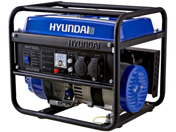Gerador de Energia Á Gasolina 3Hp Hyundai - HHY1200L