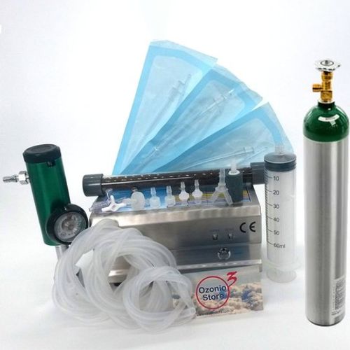 Gerador de Ozônio Medicinal Stratus O3 + Cilindro 5 Litros + Acessórios - OzonioStore