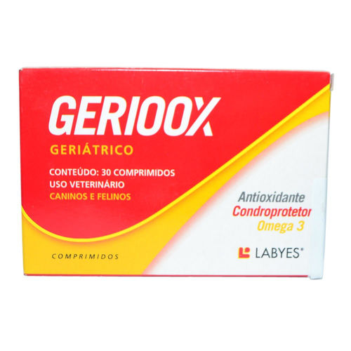 Gerioox Condroprotetor e Anti Idade 30 Comprimidos