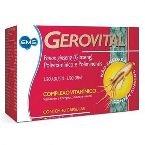 Tudo sobre 'Gerovital – Complexo Vitamínico com 60 Dráge'