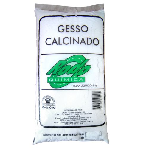 Tudo sobre 'Gesso Calcinado 1kg'