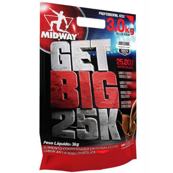 Get Big 25.000 3 Kg Chocolate Midway