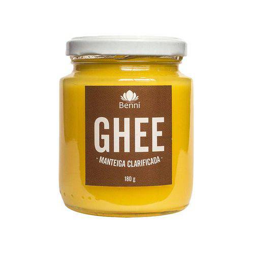 Ghee - Manteiga Clarificada Sem Lactose Benni 180g