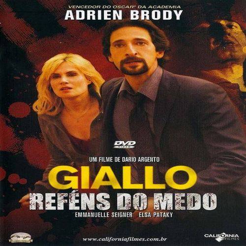 Giallo Reféns do Medo - Dvd