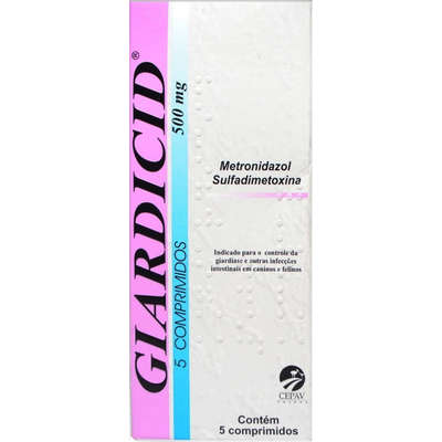 Giardicid 5 Comprimidos - 500mg