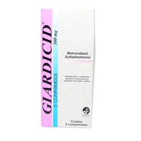 Giardicid 5 Comprimidos Cepav - 500 Mg