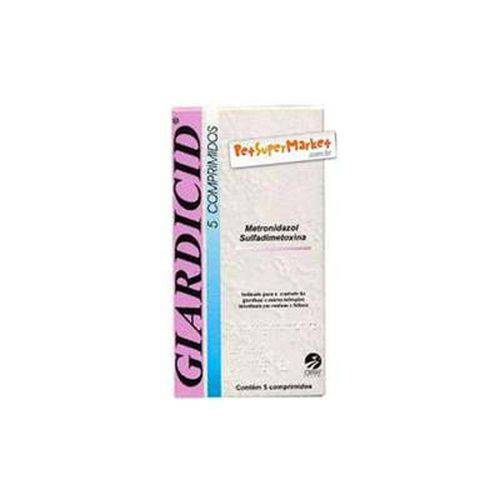 Giardicid 500mg - 5 Comprimidos
