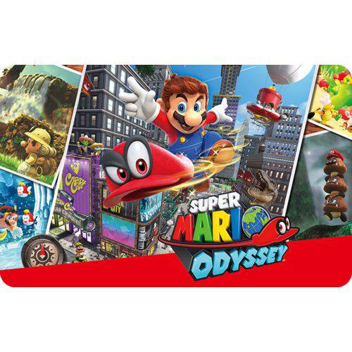 Tudo sobre 'Gift Card Digital Mario Odyssey para Nintendo Switch'