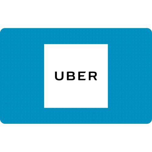 Gift Card Digital Uber R$ 25 Pré-Pago
