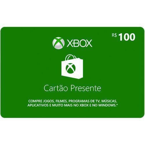 Gift Card Digital Xbox Cartão Presente R$ 100,00