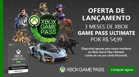 Gift Card Xbox Game Pass Ultimate - 3 Meses PROMOCIONAL - Microsoft