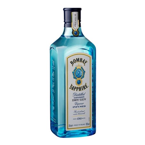 Gin Bombay Saphire 47°, 750 Cc