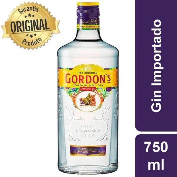 Gin Importado Garrafa 750ml - Gordons