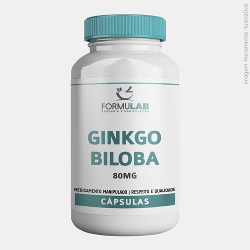 Ginkgo Biloba 80mg-180 Cápsulas