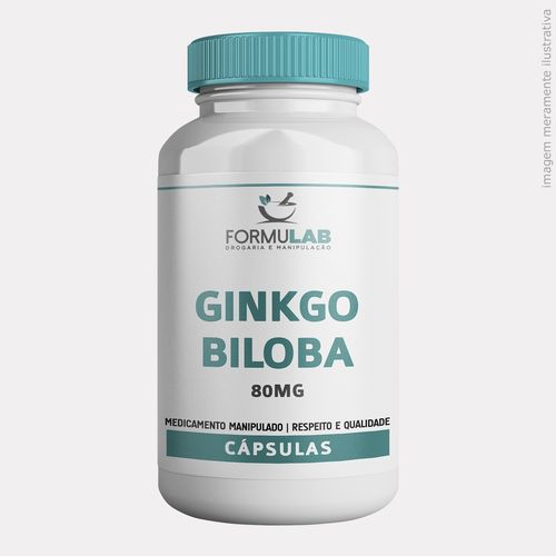 Ginkgo Biloba 80mg-90 Cápsulas