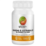 Ginseng & Astragalus 420mg - 60 cápsulas - Vitafor