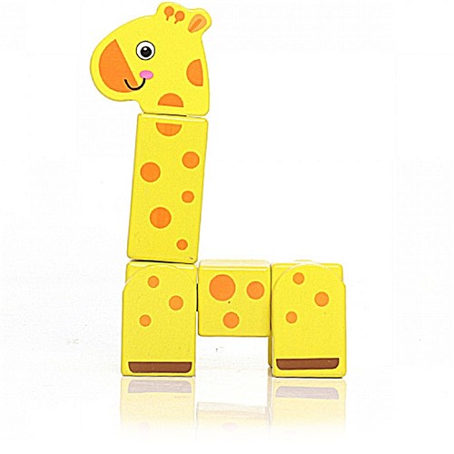 Girafa em Blocos