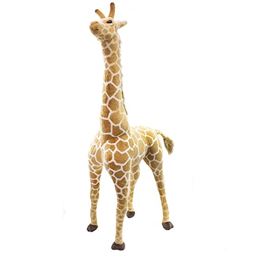 Girafa Realista em Pé 121Cm - Pelúcia