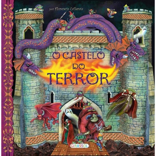 Girassol - Livro o Castelo do Terror.