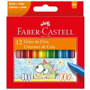 Giz de Cera - 12 Cores - Faber-Castell