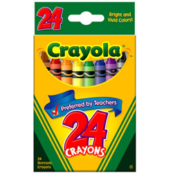 Giz de Cera - 24 Cores - Crayola