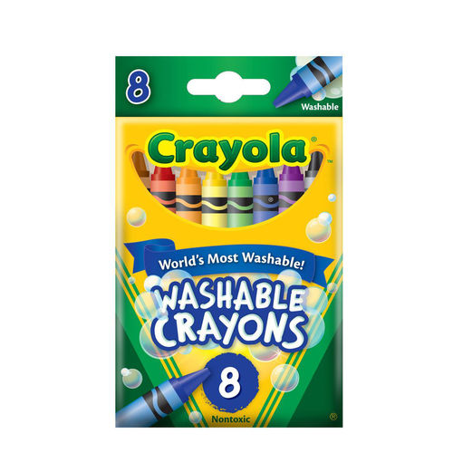 Giz de Cera Lavável Crayola 008 Cores 52-6908