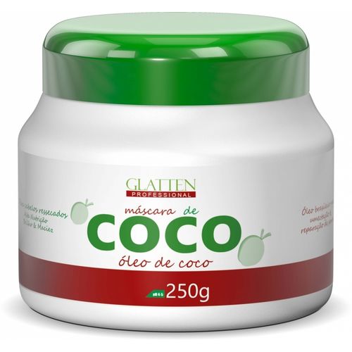 Glatten Mascara Oleo de Coco 250g