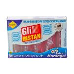 Gli Instan Sabora Morango Glicose Instantânea com 5 Sachês de 15g Cada Glinstan