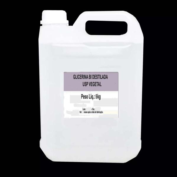 Glicerina Bi Destilada USP Vegetal 5 Lts (6650 Grs) Bella Donna