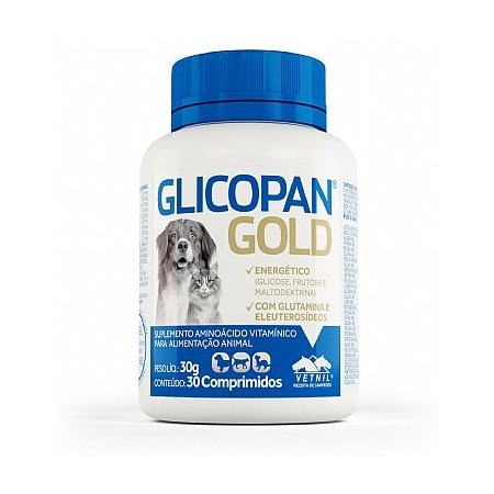 Glicopan Gold 30 Comprimidos - Vetnil