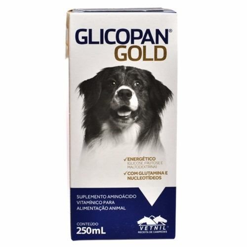 Glicopan Gold Suplemento Aminoacido Vetnil 250ml