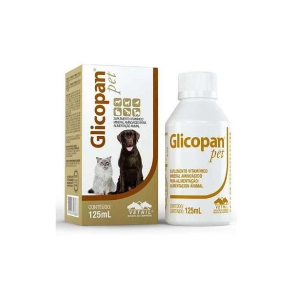 Glicopan Pet 125ml Suplemento Vitaminico Vetnil