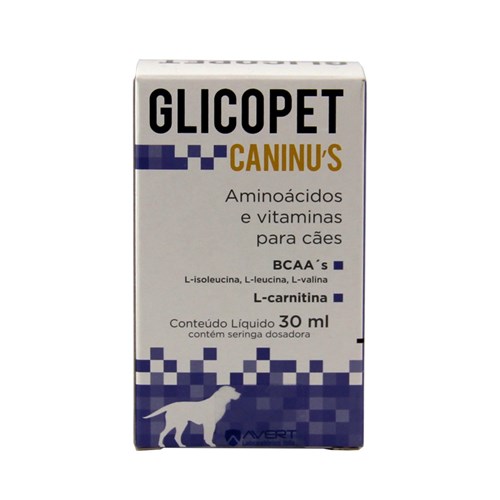 Glicopet Caninu's 30ml Avert Suplemento para Cães
