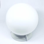 Globo Lustre Bola de Teto P/ Lampadas em PVC 20cm X 10cm Universal + Suporte