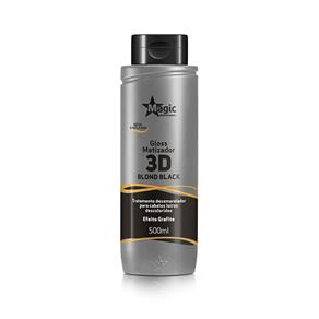 Gloss Matizador 3D Blond Black - 500 Ml