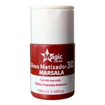 Gloss Matizador 3d Marsala Vermelho Magic Color 100ml