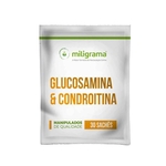 Glucosamina 1,5G + Condroitina 1,2G 30 Sachês Sabor Laranja