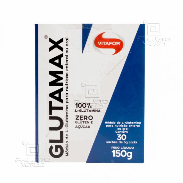 Glutamax 100% L-Glutamina 30 Sachês de 5g - Vitafor