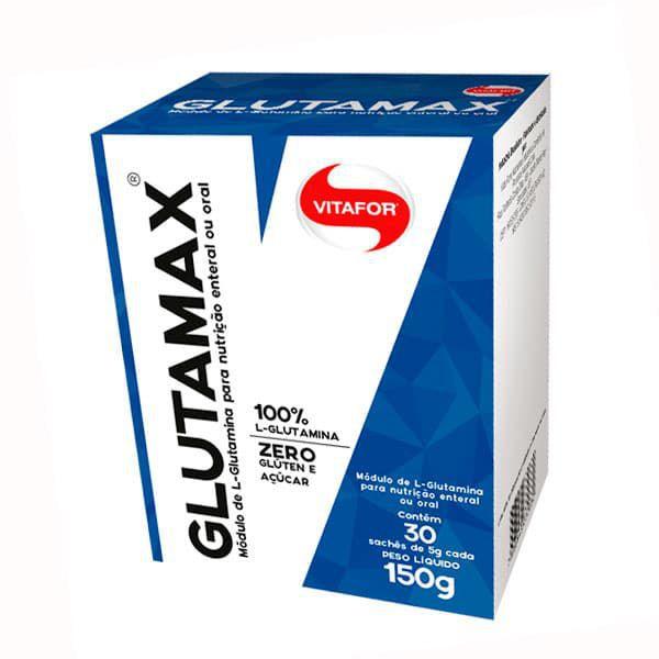 Glutamax - L-Glutamina 150g (30 Sachês de 5g Cada) - Vitafor