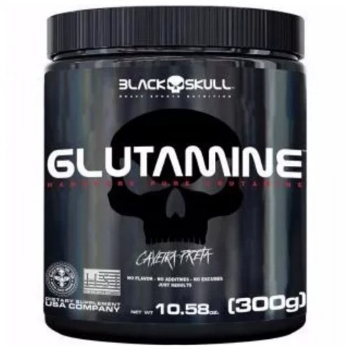 Glutamina (300G) - Black Skull