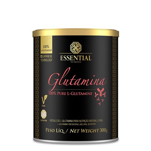 Glutamina 100% Pure L-Glutamine 300g - Essential