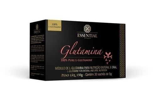 Glutamina Essential Nutrition 150G 30 Sachês